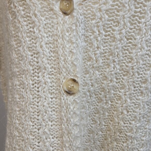 VTG All Points Reference Point Sweater Vest Womens Size Large Mohair Silk Blend - Picture 2 of 10